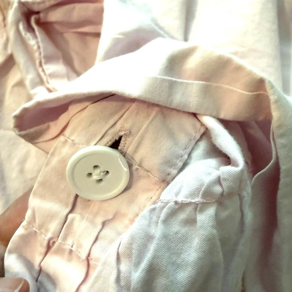 Simply Shabby Chic Twin‎ Duvet Cover Pink Cottagecore French Country Ruched